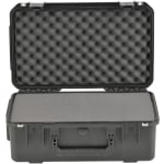 SKB Cases iSeries Protective Case With Cubed Foam, 21in x 12in x 8in, Black