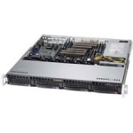 Supermicro SuperChassis CSE-813MFTQC-505CB Copmuter Case - Rack-mountable - Black - 1U - 4 x Bay - 4 x 1.57in x Fan(s) Installed - 1 x 500 W - Power Supply Installed - 6 x Fan(s) Supported - 4 x External 3.5in Bay - 1x Slot(s) - 1 x USB(s)