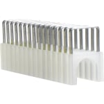 Arrow T59 Insulated Staples, 11/16in, Gray/Clear, Box Of 300 Staples