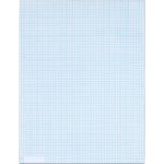 TOPS Graph Pad - 50 Sheets - Both Side Ruling Surface - 20 lb Basis Weight - Letter - 8 1/2in x 11in - White Paper - 1 / Pad