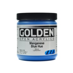 Golden OPEN Acrylic Paint, 8 Oz Jar, Jenkins Green