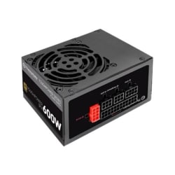 Thermaltake ToughPower SFX STP-600AH1FEG - Power supply (internal) - ATX12V 2.4/ SFX12V 3.3 - 80 PLUS Gold - AC 100-240 V - 600 Watt - active PFC - United States - black