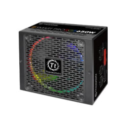 Thermaltake SMART PRO RGB PS-SPR-0750FPCBUS-R - Power supply (internal) - ATX12V 2.4/ EPS12V 2.92 - 80 PLUS Bronze - AC 100-240 V - 750 Watt - active PFC - United States - black