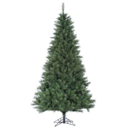 Canyon Pine Artificial Christmas Tree, 7 1/2ft, Green/Black