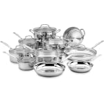 Cuisinart Chef's Classic Cookware Set, Silver