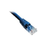 Axiom - Patch cable - RJ-45 (M) to RJ-45 (M) - 15 ft - UTP - CAT 5e - molded, snagless, stranded - blue