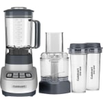 Cuisinart VELOCITY Ultra Trio BFP-650GM Food Processor - 3 Cup (Capacity) - 1.75 quart (Capacity) - 4 Speed - Silver, Gun Metal