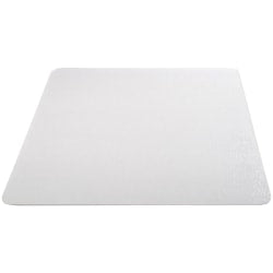 Deflecto EconoMat Chair Mat - Hard Floor, Hardwood Floor, Vinyl Floor, Tile Floor - 60in Length x 46in Width - Rectangular - textured - Clear