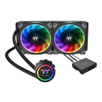 Thermaltake Floe Riing RGB 280 TT Premium Edition - Liquid cooling system CPU water block - (for: LGA1156, AM2, AM2+, LGA1366, AM3, LGA1155, AM3+, LGA2011, FM1, FM2, LGA1150, LGA2011-3, LGA1151, AM4, LGA2066, LGA1200) - copper - 140 mm