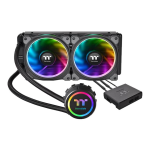 Thermaltake Floe Riing RGB 240 TT Premium Edition - Liquid cooling system CPU water block - (for: LGA1156, AM2, AM2+, LGA1366, AM3, LGA1155, AM3+, LGA2011, FM1, FM2, LGA1150, LGA2011-3, LGA1151, AM4, LGA2066) - copper - 120 mm