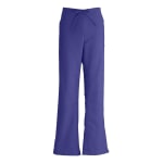 Medline ComfortEase Ladies Modern Fit Petite Cargo Scrub Pants, X-Large, Purple