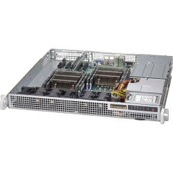 Supermicro SuperChassis 514-R407C - Rack-mountable - 4U - 2 x Bay - 4 x Fan(s) Installed - 2 x 400 W - Power Supply Installed - EATX Motherboard Supported - 6 x Fan(s) Supported - 2 x Internal 2.5in Bay - 1x Slot(s)