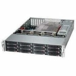 Supermicro SC826 BE1C4-R1K23LPB - Rack-mountable - 2U - enhanced extended ATX - SATA/SAS - hot-swap 1200 Watt - black