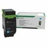 Lexmark Original Laser Toner Cartridge - Return Program - Cyan Pack - 2000 Pages