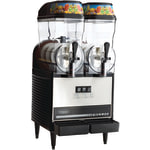 Omega Slushy Machine, 2-Chamber, Silver