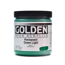 Golden OPEN Acrylic Paint, 8 Oz Jar, Paynes Gray