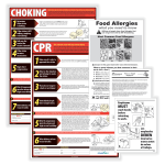 ComplyRight Restaurant Poster Set, English, Arkansas