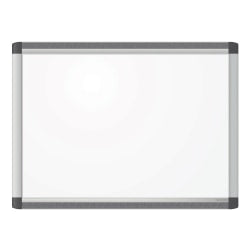 U Brands PINIT Magnetic Dry-Erase Whiteboard, 17in x 23in, Aluminum Frame With Silver Finish