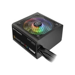 Thermaltake SMART BX1 RGB SP-750AH2NKB - Power supply (internal) - ATX12V 2.4/ EPS12V 2.92 - 80 PLUS Bronze - 750 Watt - active PFC - black