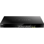 D-Link 8-Port Multi-Gigabit Ethernet Smart Managed PoE Switch with 2 10GbE SFP+ Ports - 8 Ports - Manageable - 2 Layer Supported - Modular - 293.40 W Power Consumption - Twisted Pair, Optical Fiber - 1U High - Rack-mountable - Lifetime Limited Warranty