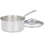 Cuisinart 2-Quart Saucepan With Cover, Silver