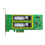 Vantec UGT-M2PC300R - Storage controller (RAID) - M.2 Card - low profile - RAID RAID 0, 1 - PCIe 3.0 x4