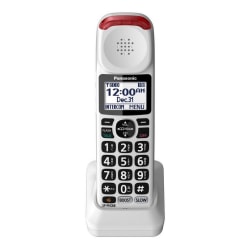 Panasonic KX-TGMA44W Cordless Expansion Handset For KX-TGM420W Digital Cordless Phone, White