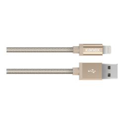 Kanex Premium - Lightning cable - USB male to Lightning male - 5.9 in - gold