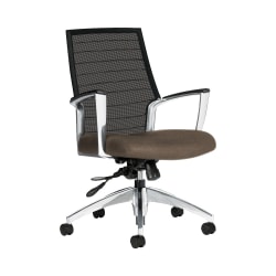 Global Accord Mesh Mid-Back Tilter Chair, 37inH x 25inW x 25inD, Beach Day