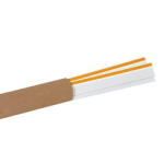 Slip-Strip Label Holder Strips, 1 1/4in x 48in, Clear, Pack Of 6