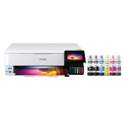 Epson EcoTank Photo ET-8550 SuperTank Wide-Format Wireless Inkjet All-In-One Color Printer