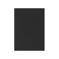 LUX Flat Cards, A7, 5 1/8in x 7in, Midnight Black, Pack Of 250