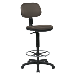 Global Truform Multi-Tilter Chair, High-Back, Black Coal/Black, Heavy-Duty Model