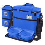 Mobile Dog Gear Week Away Bag For Medium/Large Dogs, 14inH x 7inW x 15inD, Royal Blue