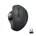 Logitech MX ERGO PLUS Advanced Wireless Trackball Mouse, Black, 910-005178