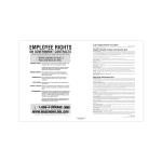 ComplyRight Federal Contractor Posters, Walsh-Healey Public/Service Contracts, English, 11in x 17in