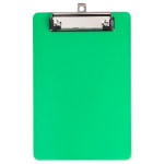 JAM Paper Plastic Mini Clipboard. 6in x 9in, Green