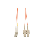 Eaton Tripp Lite Series Duplex Multimode 62.5/125 Fiber Patch Cable (LC/SC), 6M (20 ft.) - Patch cable - SC multi-mode (M) to LC multi-mode (M) - 6.01 m - fiber optic - duplex - 62.5 / 125 micron - orange