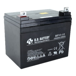 B & B BP Series Battery, BP33-12, B-SLA1233