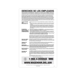 ComplyRight Federal Contractor Posters, Notice To Workers With Disabilities, Spanish, 11in x 17in