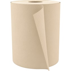 Cascades PRO Select Roll Paper Towel - 1 Ply - 7.80in x 600 ft - White - Paper - 12 / Carton