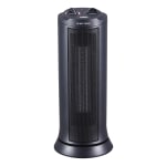 Lorell 17in Ceramic Tower Heater, Black