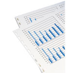 GBC Prepunched Paper, For Comb Binding, 19-Hole Left Punch, 20 Lb, Ream Of 500 Sheets