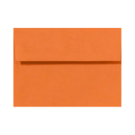 LUX Invitation Envelopes, A9, Peel & Press Closure, Mandarin Orange, Pack Of 50