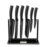 Cuisinart Graphix Collection 13-Piece Cutlery Block Set, Black/Silver