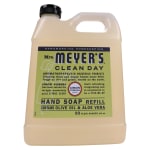 Mrs. Meyers Clean Day Liquid Hand Soap, Lemon Scent, 33 Oz, Carton Of 6 Bottles