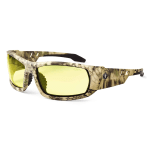 Ergodyne Skullerz Safety Glasses, Odin, Kryptek Highlander Frame, Yellow Lens