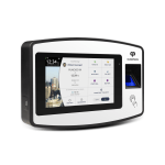 Acroprint CloudPunch Touch Tablet Time Clock, 150 Employees, 6-9/16inH x 11-1/8inW x 2.3/4inD, CP200