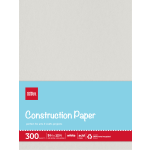 Office Depot Brand Construction Paper, 9in x 12in, 100% Recycled, Stone White, Pack Of 300 Sheets