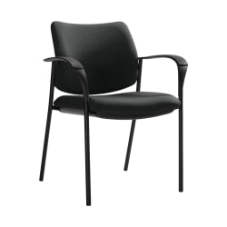 Global Sidero Armchair, 32inH x 25 1/2inW x 24inD, Earth/Black